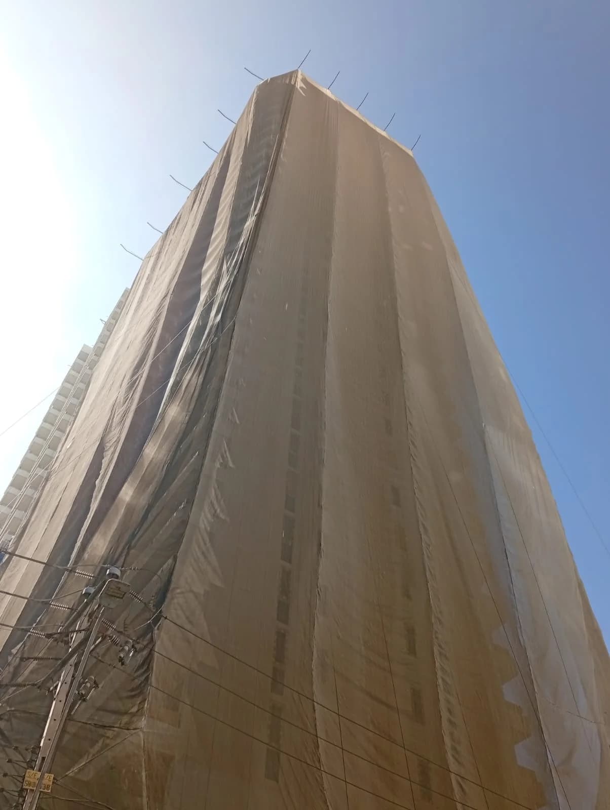 Pintura de Fachada — Edificio Iquique